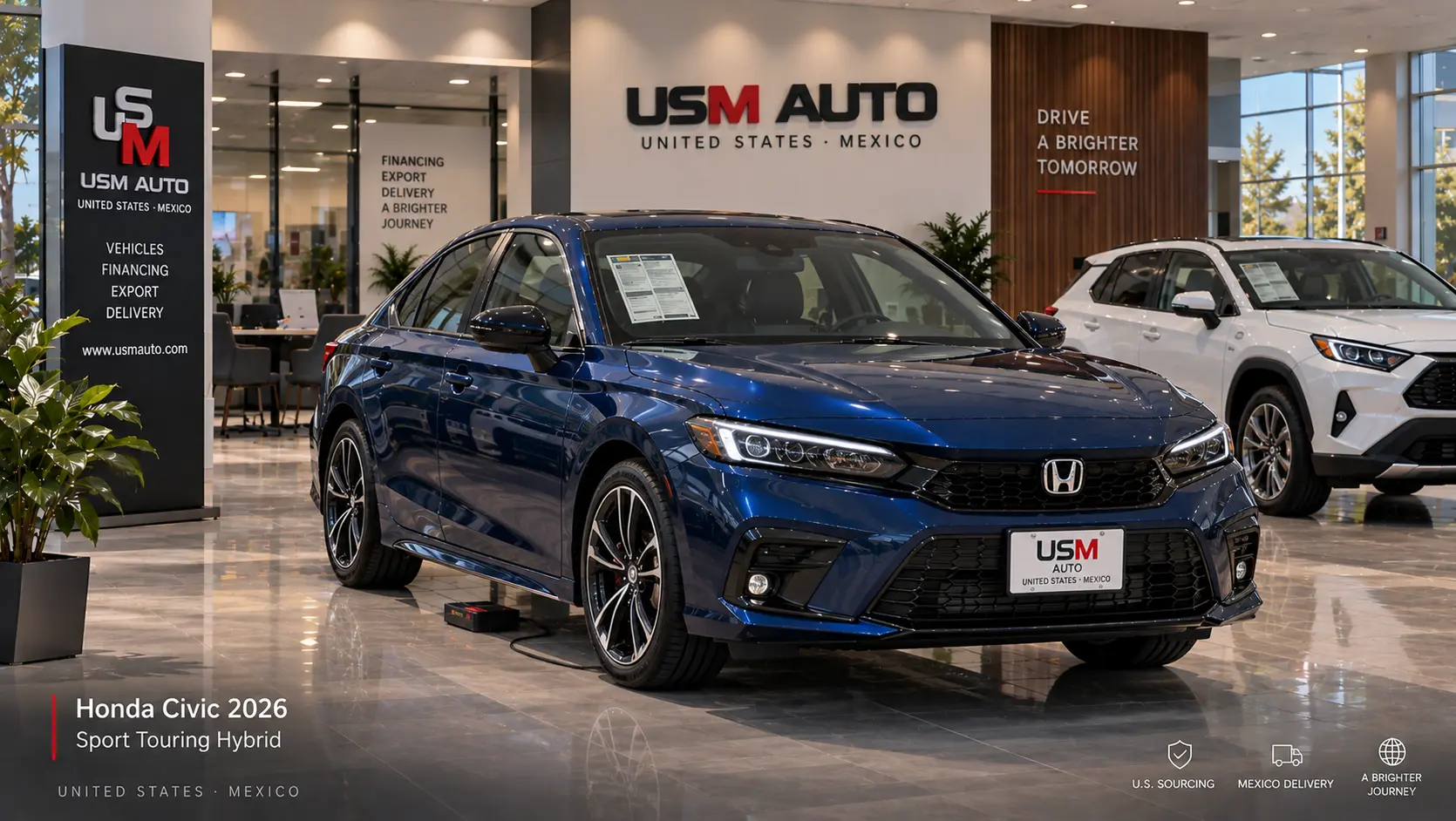 Honda Civic Sedan Sport Touring Hybrid 2026 from the USM Auto inventory