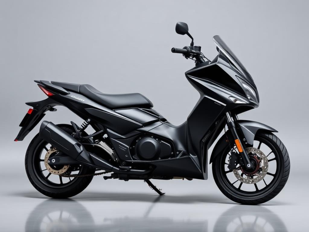 Motocicleta nueva, imagen representativa de categoría